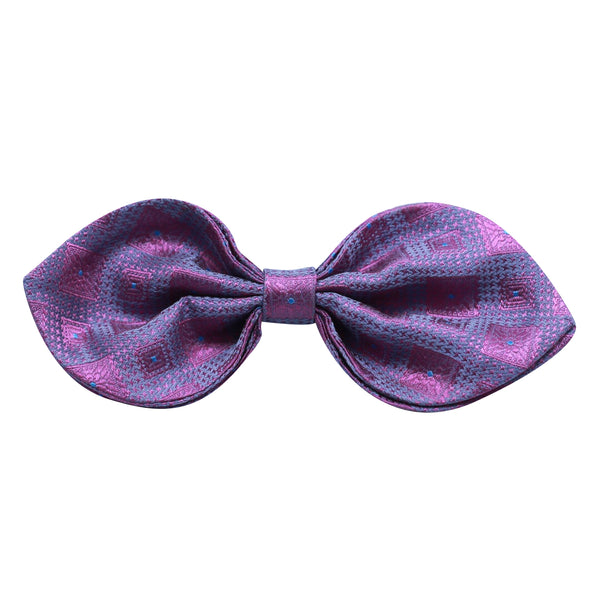 Purple & Blue Paisley Dolce Cut