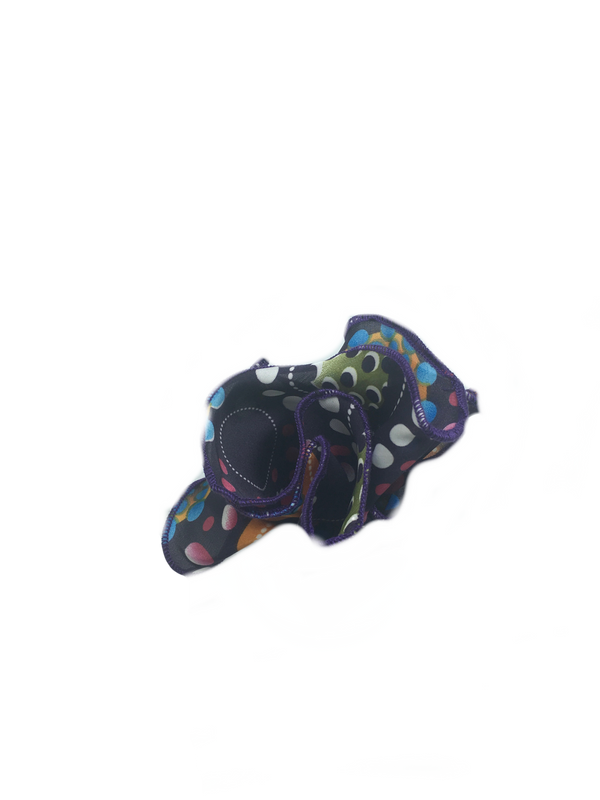 Black & Multicolored